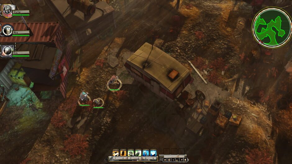 Screenshot from Krater: Shadows over Solside