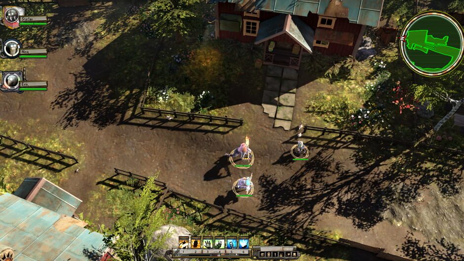 Screenshot from Krater: Shadows over Solside