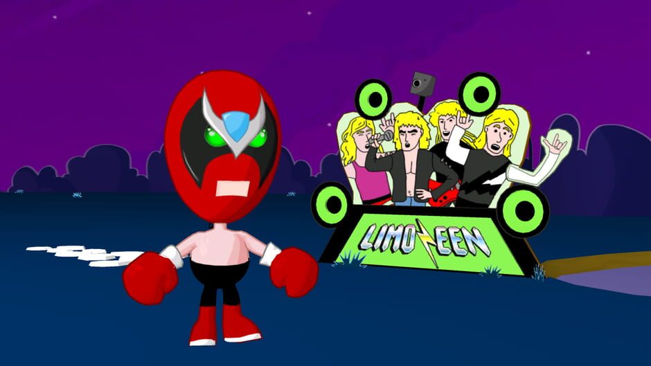 Screenshot from Strong Bad's Cool Game for Attractive People Episode 3: Baddest of the Bands