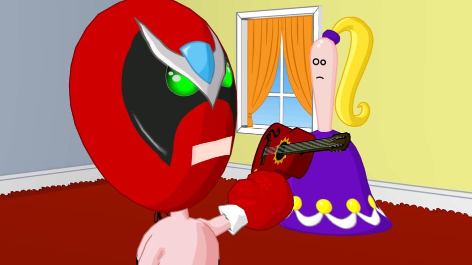Screenshot from Strong Bad's Cool Game for Attractive People Episode 3: Baddest of the Bands
