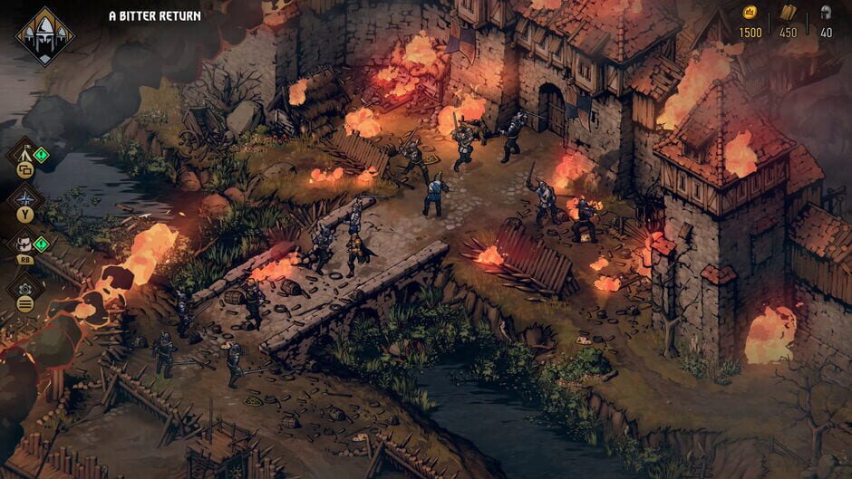 Screenshot from Thronebreaker: The Witcher Tales