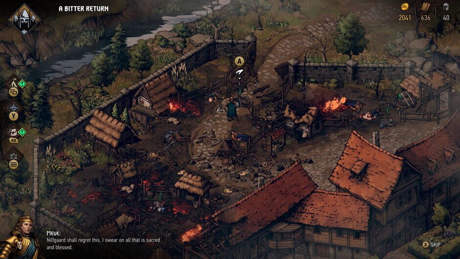 Screenshot from Thronebreaker: The Witcher Tales