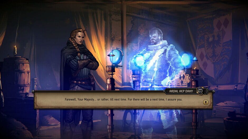 Screenshot from Thronebreaker: The Witcher Tales