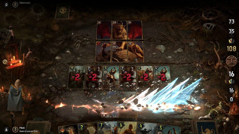 Screenshot from Thronebreaker: The Witcher Tales