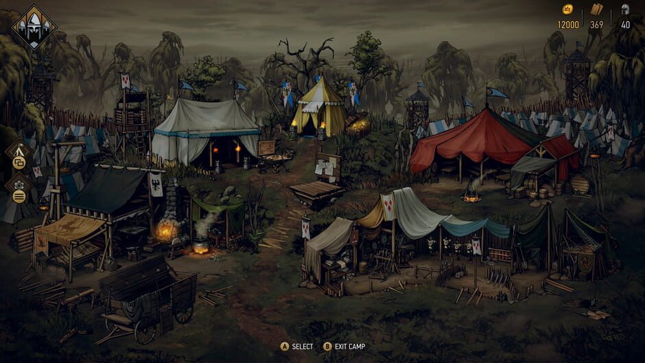 Screenshot from Thronebreaker: The Witcher Tales