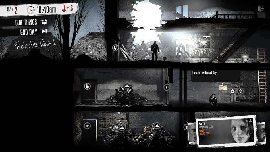 Screenshot from This War of Mine