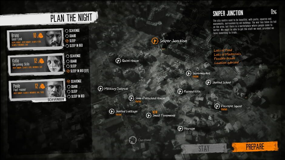 Screenshot from This War of Mine