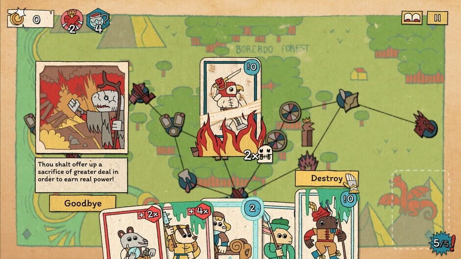 Screenshot from The Royal Writ
