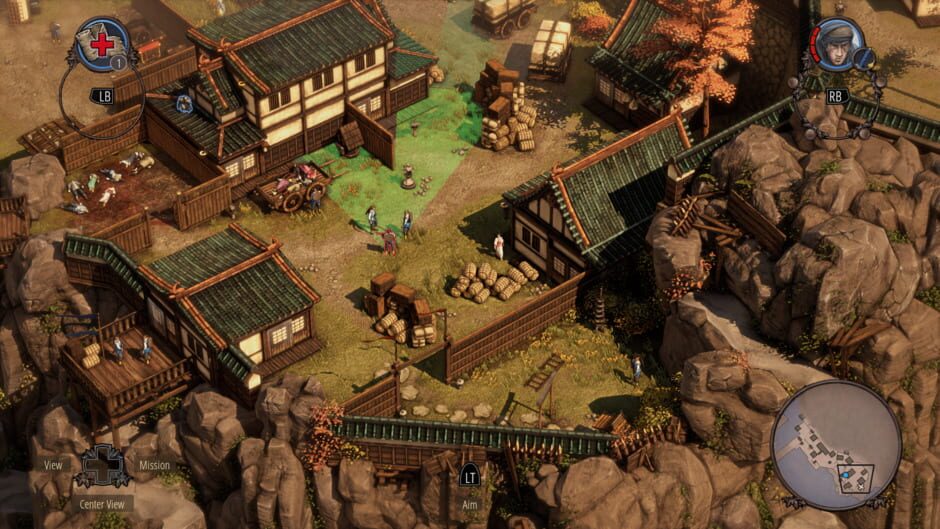 Screenshot from Shadow Tactics: Blades of the Shogun