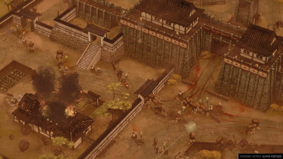 Screenshot from Shadow Tactics: Blades of the Shogun
