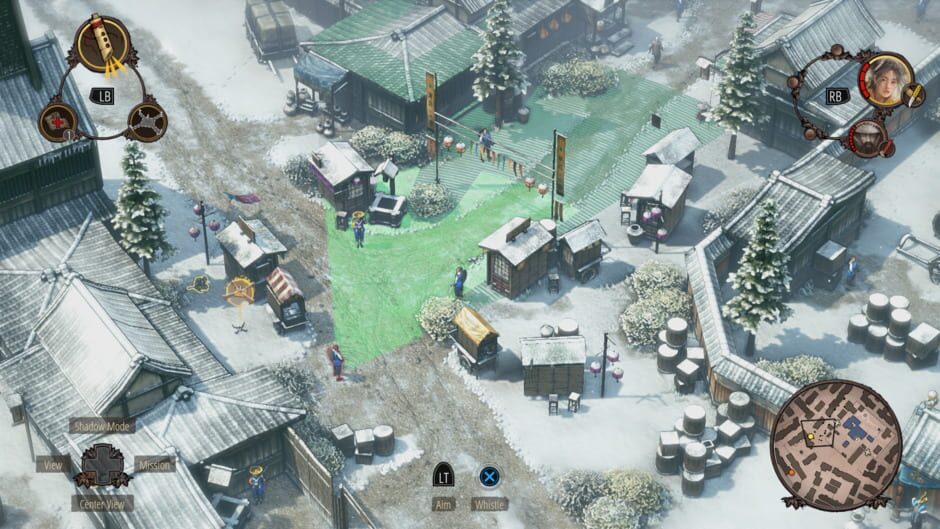 Screenshot from Shadow Tactics: Blades of the Shogun