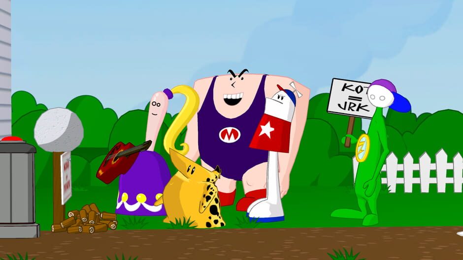 Screenshot from Strong Bad's Cool Game for Attractive People Episode 2: Strong Badia the Free