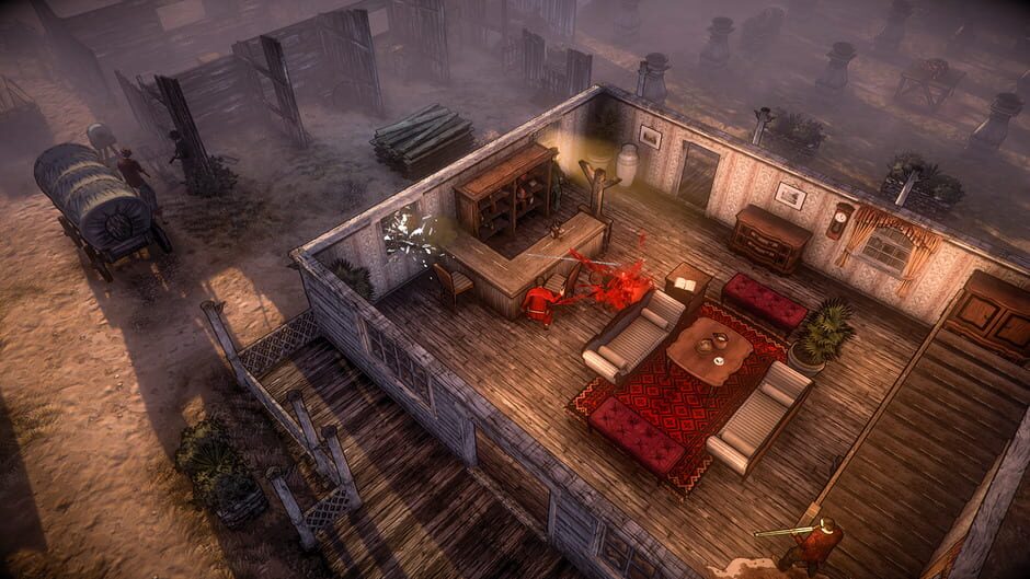 Screenshot from Hard West