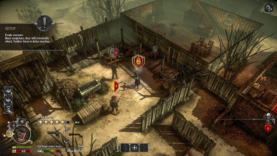 Screenshot from Hard West
