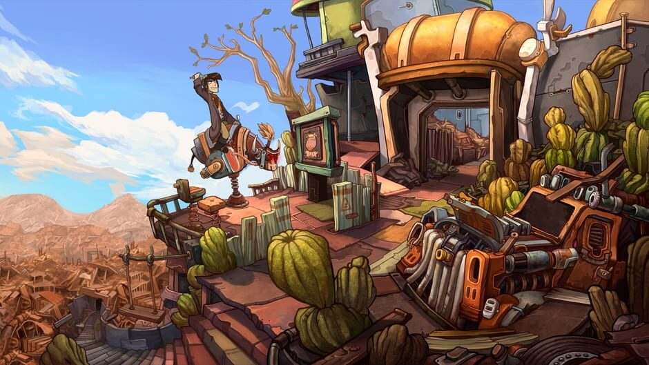 Screenshot from Deponia