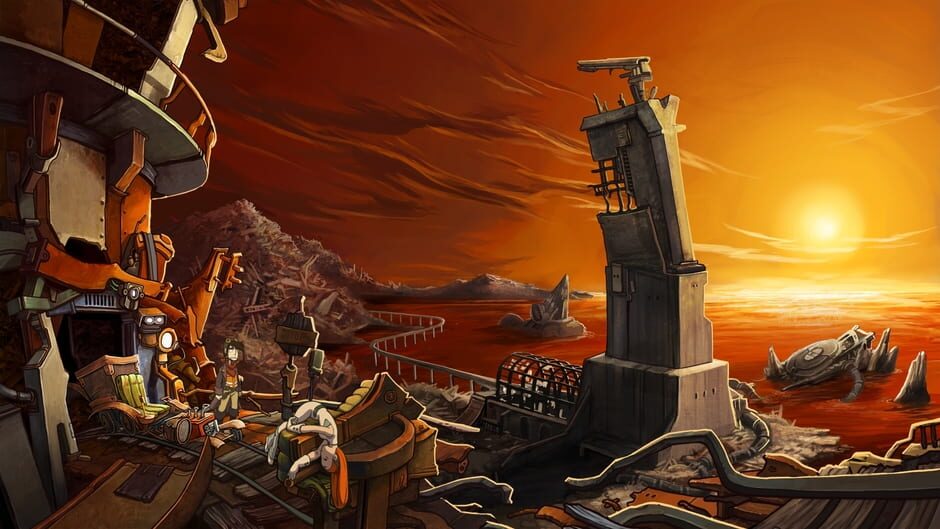 Screenshot from Deponia