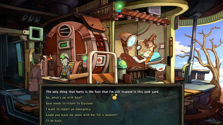 Screenshot from Deponia