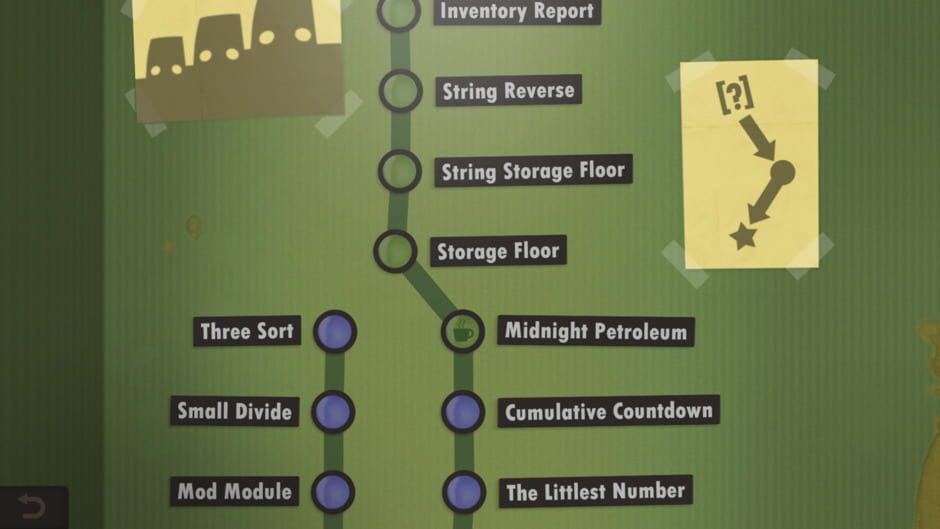 Screenshot from Human Resource Machine