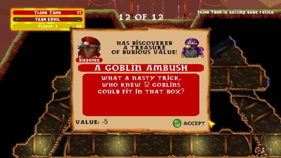 Screenshot from Delve Deeper