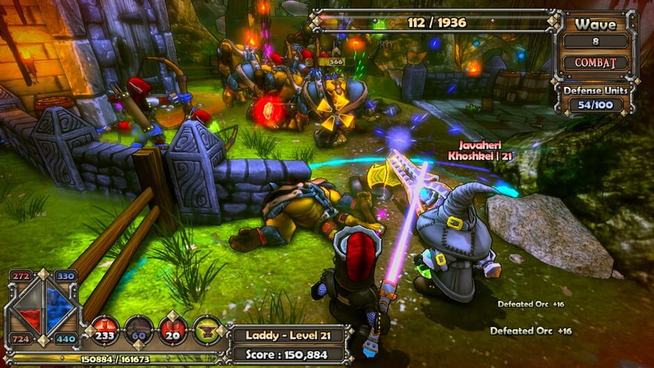Screenshot from Dungeon Defenders