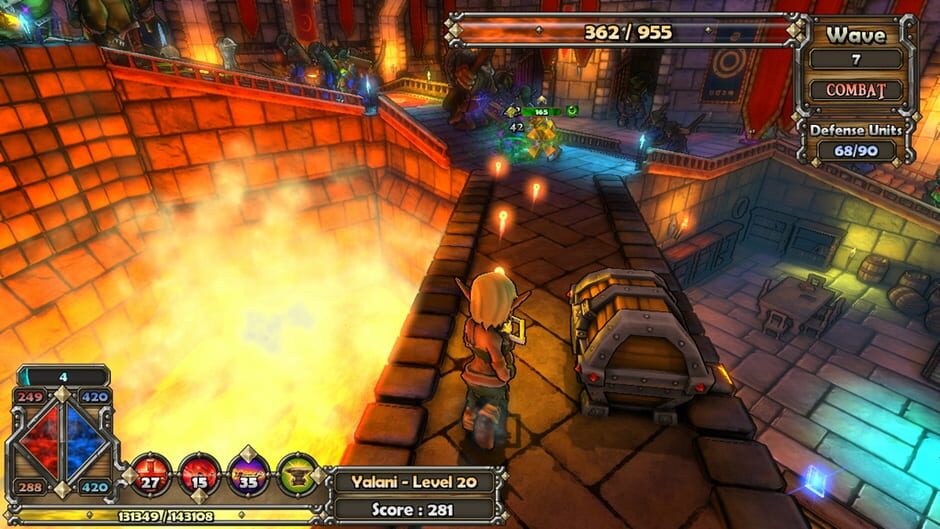 Screenshot from Dungeon Defenders