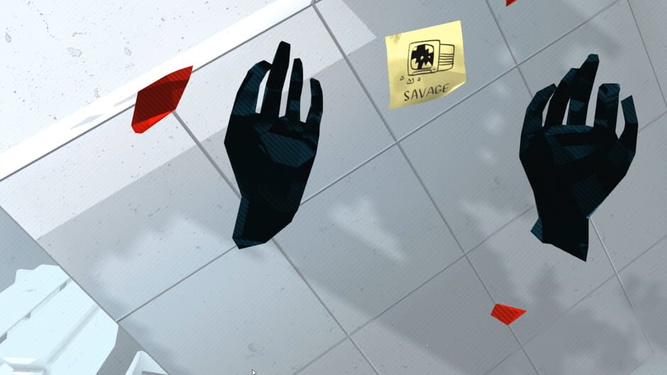 Screenshot from SuperHot VR