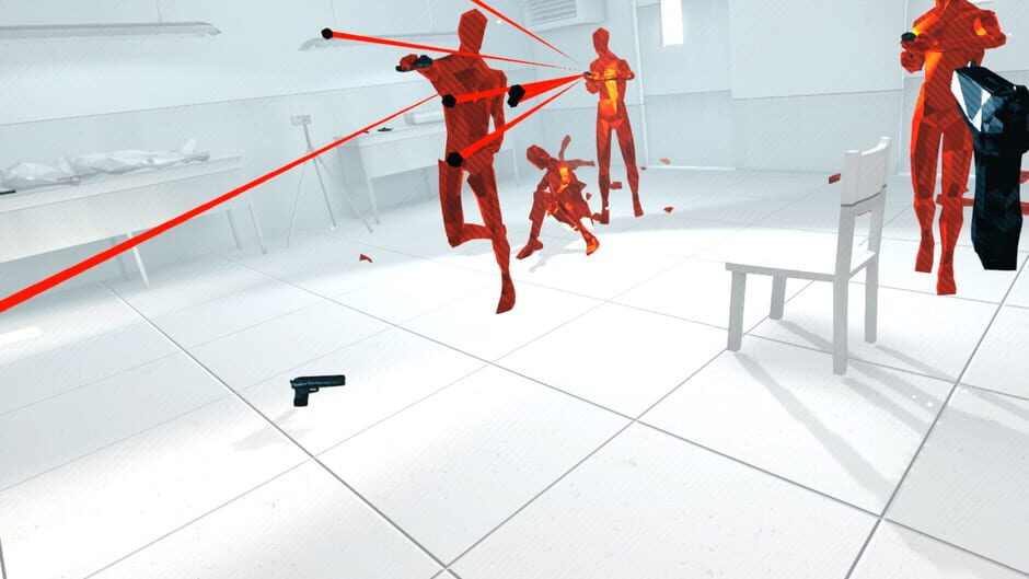 Screenshot from SuperHot VR