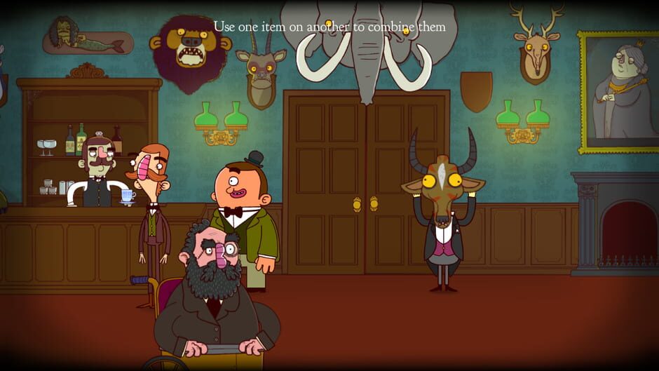 Screenshot from The Adventures of Bertram Fiddle: Episode 1 - A Dreadly Business