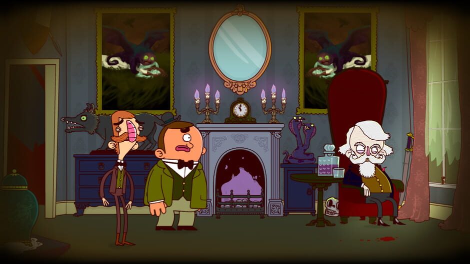 Screenshot from The Adventures of Bertram Fiddle: Episode 1 - A Dreadly Business