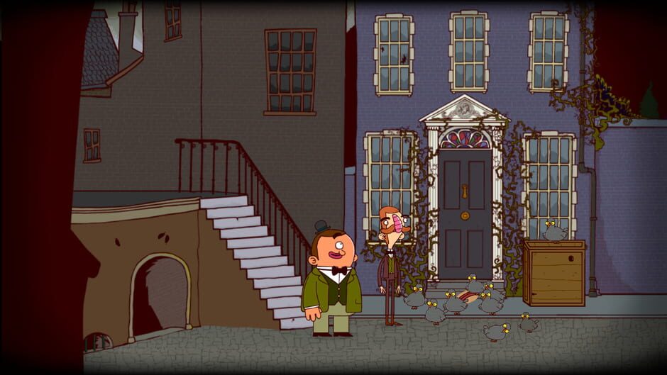 Screenshot from The Adventures of Bertram Fiddle: Episode 1 - A Dreadly Business