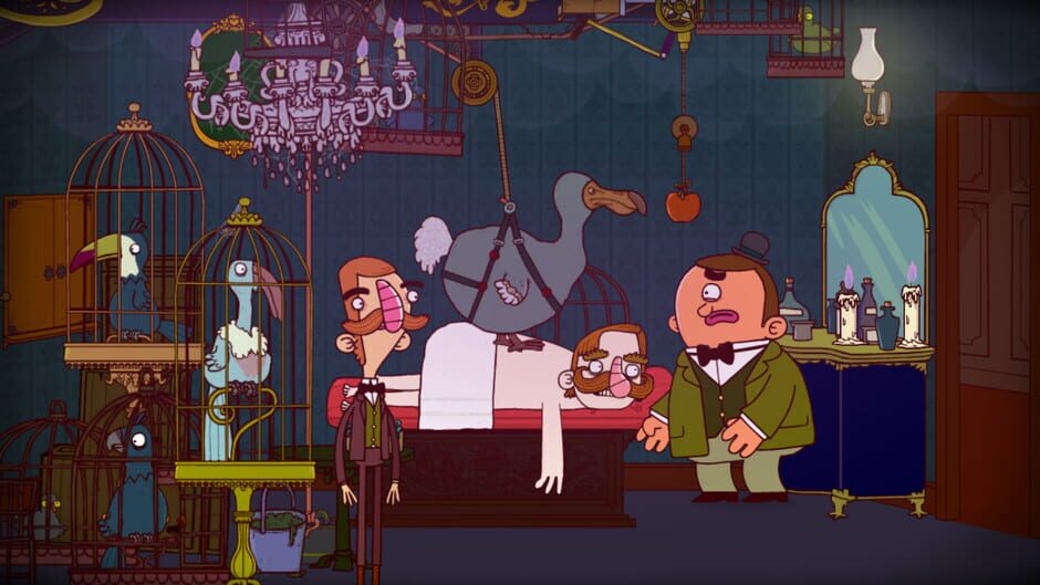 Screenshot from The Adventures of Bertram Fiddle: Episode 1 - A Dreadly Business