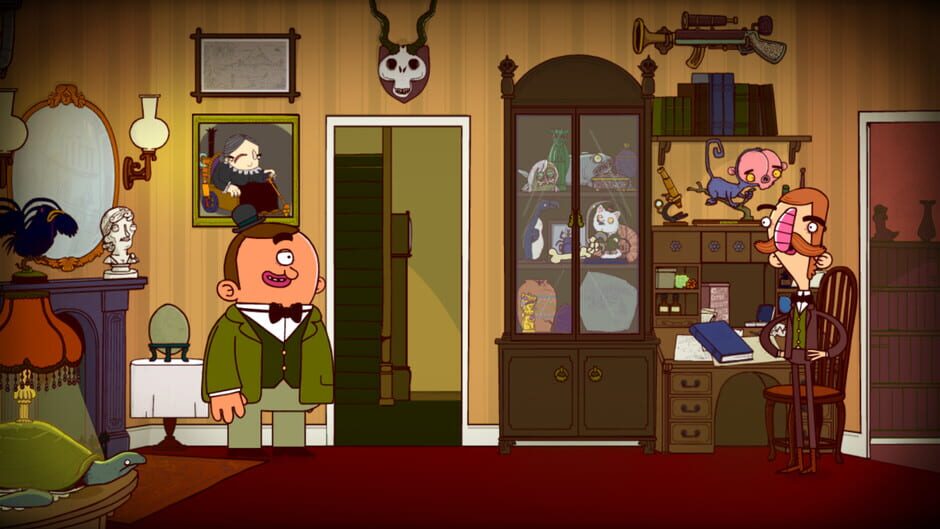 Screenshot from The Adventures of Bertram Fiddle: Episode 1 - A Dreadly Business