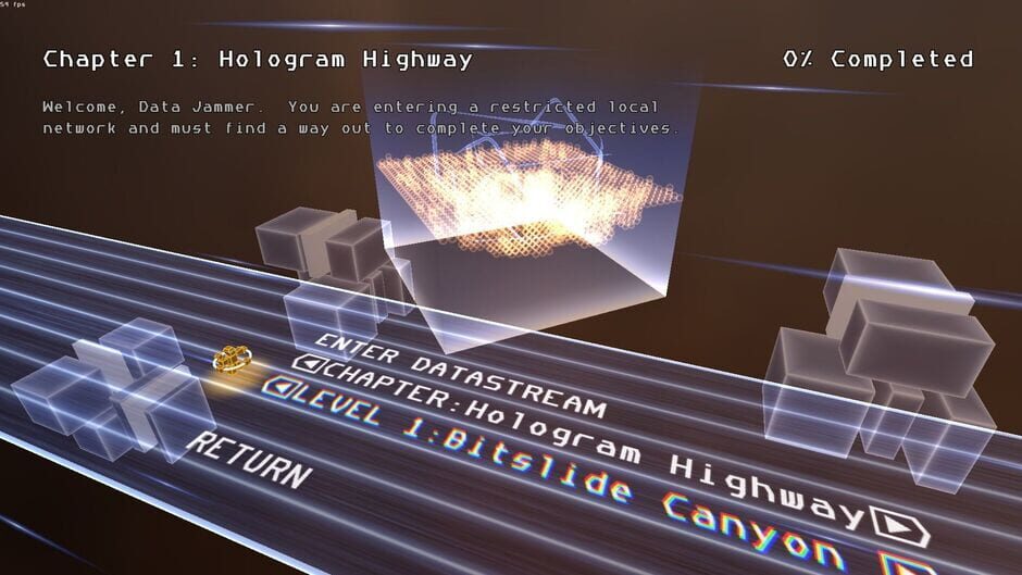 Screenshot from Data Jammers: FastForward