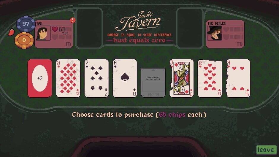 Screenshot from Dungeons & Degenerate Gamblers