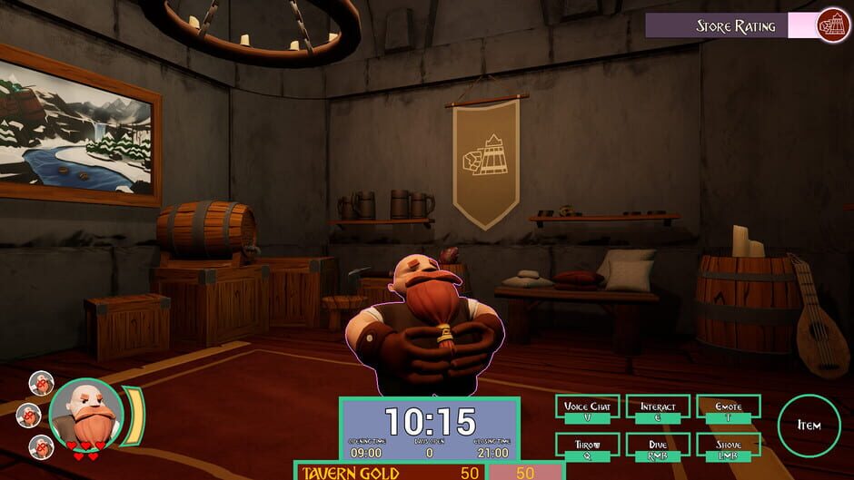 Screenshot from Bronzebeard's Tavern