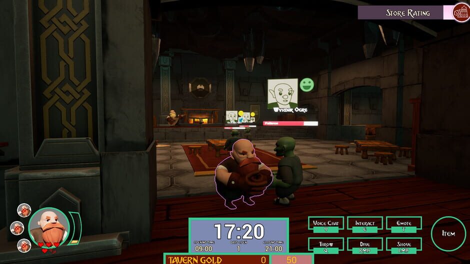 Screenshot from Bronzebeard's Tavern