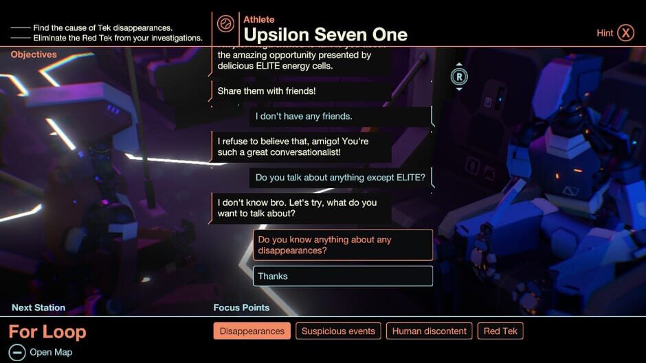 Screenshot from Subsurface Circular