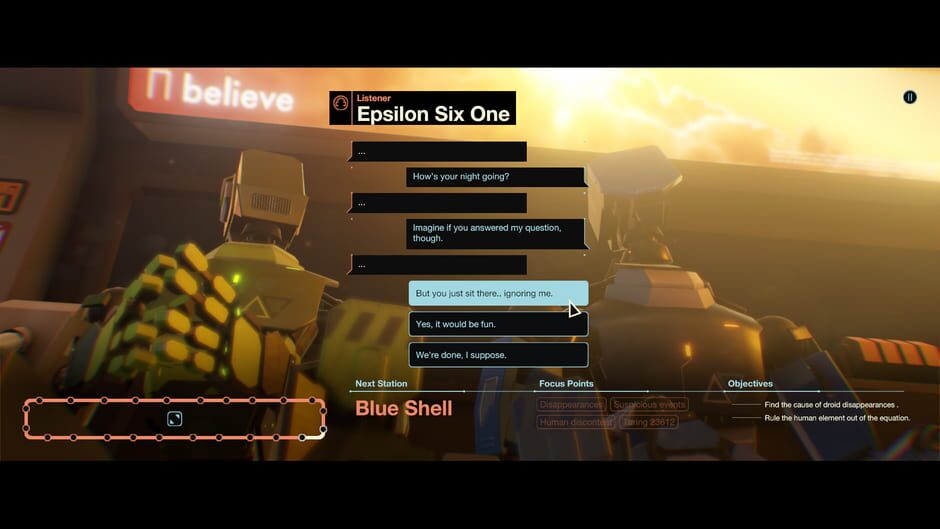 Screenshot from Subsurface Circular