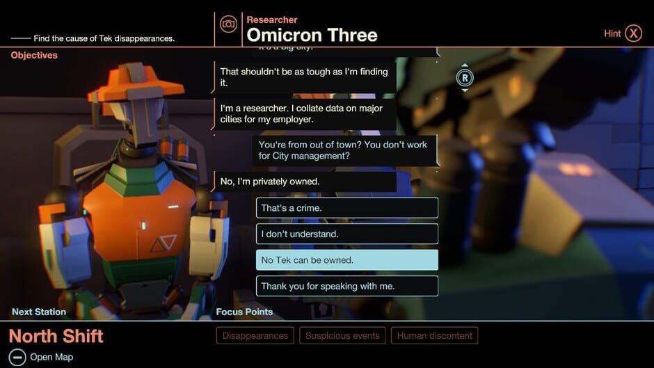 Screenshot from Subsurface Circular