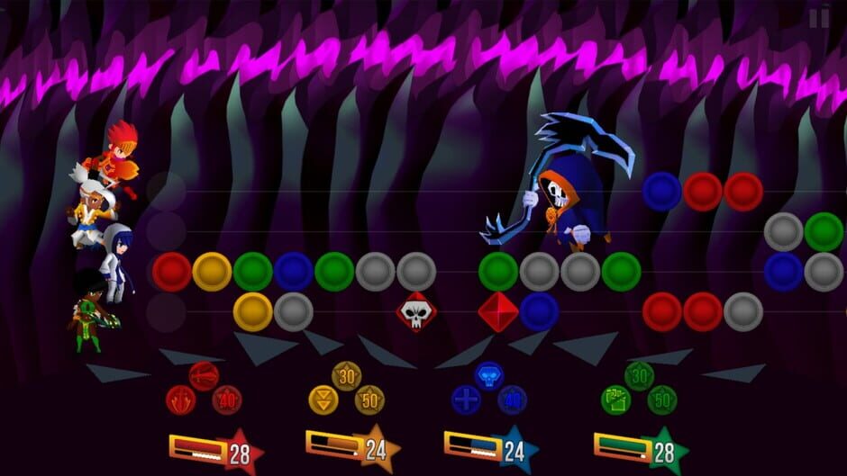 Screenshot from Dungeon Hearts