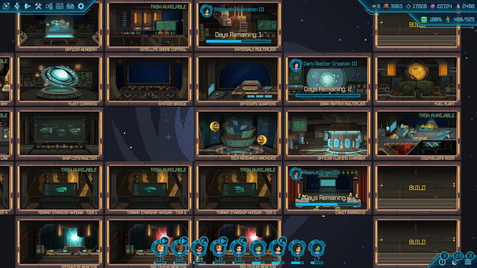 Screenshot from Halcyon 6: Starbase Commander Lightspeed Edition