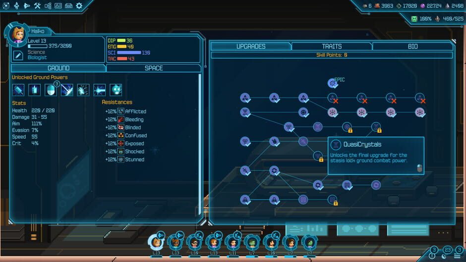 Screenshot from Halcyon 6: Starbase Commander Lightspeed Edition
