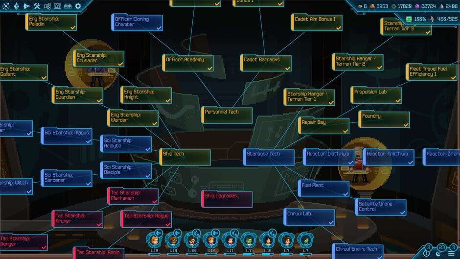 Screenshot from Halcyon 6: Starbase Commander Lightspeed Edition