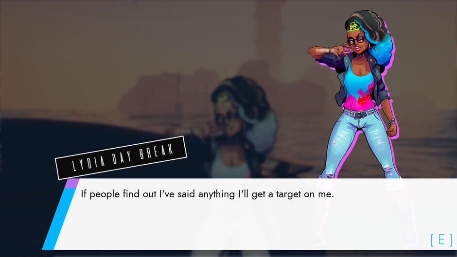Screenshot from Paradise Killer