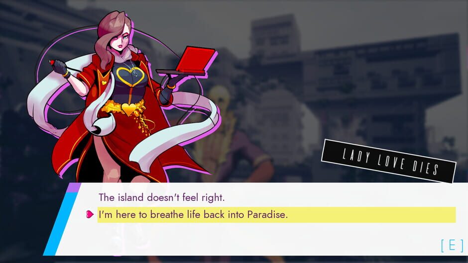 Screenshot from Paradise Killer