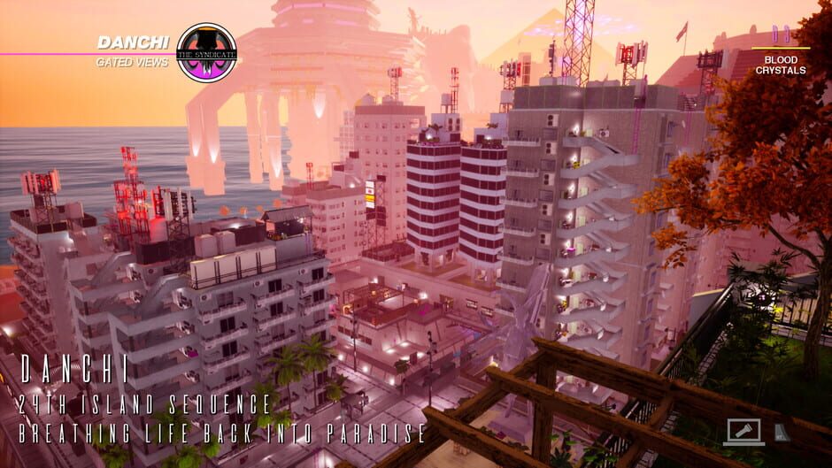Screenshot from Paradise Killer