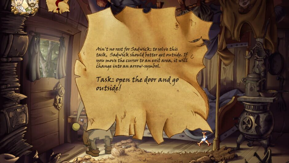 Screenshot from The Whispered World: Special Edition