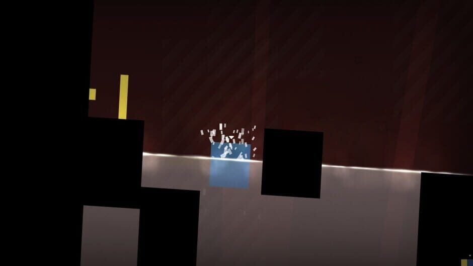 Screenshot from Thomas Was Alone