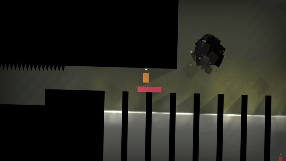 Screenshot from Thomas Was Alone