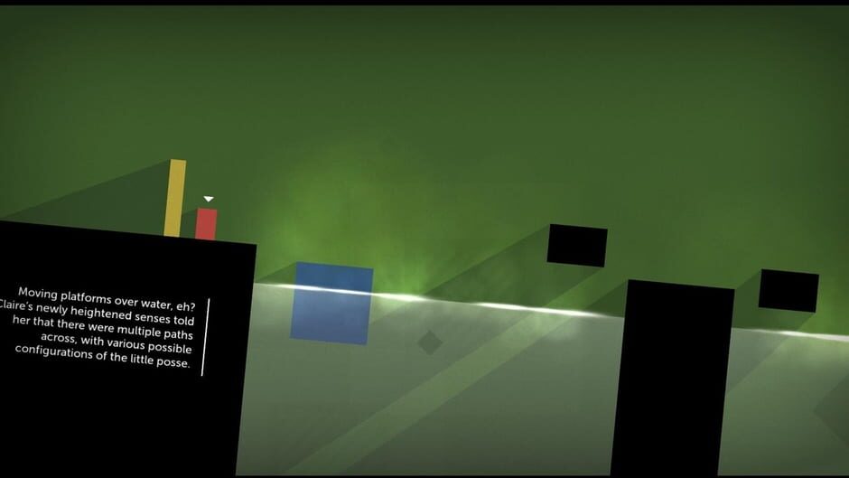 Screenshot from Thomas Was Alone